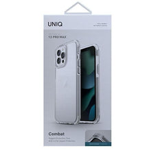 Заредете изображение във визуализатора на галерията – UNIQ etui Combat iPhone 13 Pro Max 6,7" przezroczysty/crystal clear - TopMag
