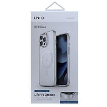 Заредете изображение във визуализатора на галерията – UNIQ etui LifePro Xtreme iPhone 13 Pro Max 6,7" przezroczysty/crystal clear Magsafe - TopMag
