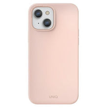Заредете изображение във визуализатора на галерията – UNIQ etui Lino Hue iPhone 13 6,1" różowy/blush pink MagSafe - TopMag

