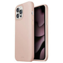 Заредете изображение във визуализатора на галерията – UNIQ etui Lino Hue iPhone 13 Pro Max 6,7" różowy/blush pink MagSafe - TopMag
