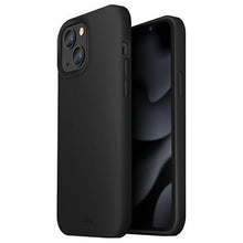Заредете изображение във визуализатора на галерията – UNIQ etui Lino iPhone 13 6,1" czarny/ink black - TopMag
