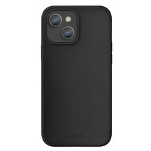 Заредете изображение във визуализатора на галерията – UNIQ etui Lino iPhone 13 6,1" czarny/ink black - TopMag

