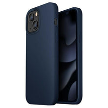 Заредете изображение във визуализатора на галерията – UNIQ etui Lino iPhone 13 6,1" niebieski/marine blue - TopMag
