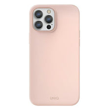 Заредете изображение във визуализатора на галерията – UNIQ etui Lino iPhone 13 Pro / 13 6,1" różowy/blush pink - TopMag
