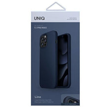 Заредете изображение във визуализатора на галерията – Uniq case Lino iPhone 13 Pro Max 6.7 "blue / marine blue - TopMag
