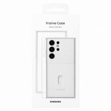 Заредете изображение във визуализатора на галерията – Samsung Frame Cover for Samsung Galaxy S23 Ultra case with interchangeable backs white (EF-MS918CWEGWW)
