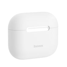 Заредете изображение във визуализатора на галерията – Baseus super thin silicone case for Apple Airpods 3 white (WIAPPOD-CBZ02) - TopMag
