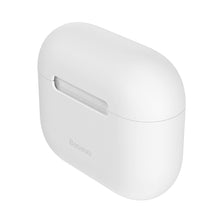 Заредете изображение във визуализатора на галерията – Baseus super thin silicone case for Apple Airpods 3 white (WIAPPOD-CBZ02) - TopMag
