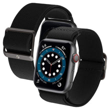 Заредете изображение във визуализатора на галерията – Spigen FIT LITE Apple Watch 4/5/6/7/8 / SE (38/40/41 MM) BLACK - TopMag
