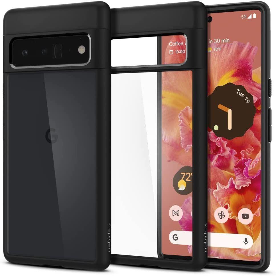 SPIGEN ULTRA HYBRID GOOGLE PIXEL 6 PRO MATTE BLACK - TopMag