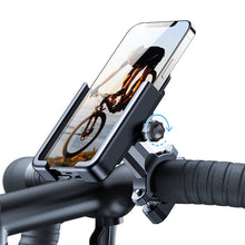 Заредете изображение във визуализатора на галерията – Wozinsky metal bicycle phone holder, scooters black (WBHBK3) - TopMag
