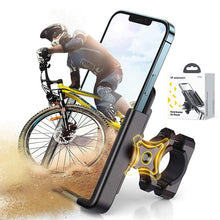 Заредете изображение във визуализатора на галерията – Wozinsky metal bicycle phone holder, scooters black (WBHBK3) - TopMag
