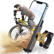 Заредете изображение във визуализатора на галерията – Wozinsky metal bicycle phone holder, scooters black (WBHBK3) - TopMag
