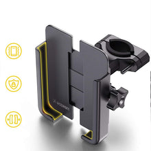 Заредете изображение във визуализатора на галерията – Wozinsky metal bicycle phone holder, scooters black (WBHBK3) - TopMag
