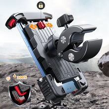 Заредете изображение във визуализатора на галерията – Wozinsky metal armored phone / scooter bike holder black (WBHBK4) - TopMag
