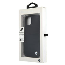 Заредете изображение във визуализатора на галерията – Etui BMW BMHCP13MSILNA iPhone 13 6,1" granatowy/navy hardcase Silicone Signature - TopMag
