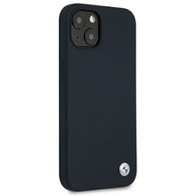 Заредете изображение във визуализатора на галерията – Etui BMW BMHCP13SSILNA iPhone 13 mini 5,4" granatowy/navy hardcase Silicone Signature - TopMag
