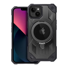 Заредете изображение във визуализатора на галерията – Armor Mag Cover case compatible with MagSafe for IPHONE 13 / 14 black
