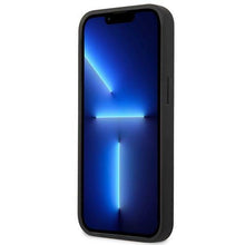 Заредете изображение във визуализатора на галерията – Mercedes MEHCP13SPSQRE iPhone 13 mini 5,4" czerwony/red hardcase Leather Stars Pattern - TopMag
