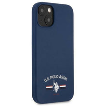 Заредете изображение във визуализатора на галерията – US Polo USHCP13SSFGV iPhone 13 mini 5,4" granatowy/navy Silicone Collection - TopMag
