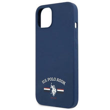 Заредете изображение във визуализатора на галерията – US Polo USHCP13SSFGV iPhone 13 mini 5,4" granatowy/navy Silicone Collection - TopMag

