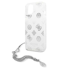 Заредете изображение във визуализатора на галерията – Guess GUHCP13SKSPESI iPhone 13 mini 5,4" srebrny/silver hardcase Peony Chain Collection - TopMag

