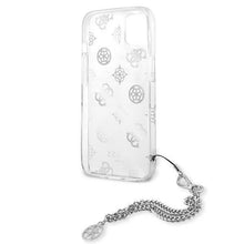Заредете изображение във визуализатора на галерията – Guess GUHCP13SKSPESI iPhone 13 mini 5,4" srebrny/silver hardcase Peony Chain Collection - TopMag
