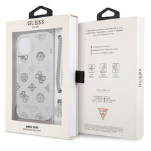 Заредете изображение във визуализатора на галерията – Guess GUHCP13SKSPESI iPhone 13 mini 5,4" srebrny/silver hardcase Peony Chain Collection - TopMag
