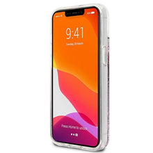 Заредете изображение във визуализатора на галерията – Guess GUHCP13SLG4GPI iPhone 13 mini 5,4" różowy/pink hardcase 4G Big Liquid Glitter - TopMag
