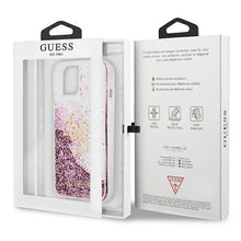 Заредете изображение във визуализатора на галерията – Guess GUHCP13SLG4GPI iPhone 13 mini 5,4" różowy/pink hardcase 4G Big Liquid Glitter - TopMag
