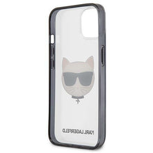 Заредете изображение във визуализатора на галерията – Karl Lagerfeld KLHCP13SHCHCK iPhone 13 mini 5,4" transparent Ikonik Choupette - TopMag
