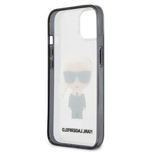 Заредете изображение във визуализатора на галерията – Karl Lagerfeld KLHCP13SHIKCK iPhone 13 mini 5,4" transparent Ikonik Karl - TopMag
