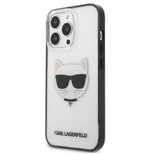 Заредете изображение във визуализатора на галерията – Karl Lagerfeld KLHCP13XHCHCK iPhone 13 Pro Max 6,7" transparent Ikonik Choupette - TopMag
