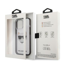 Заредете изображение във визуализатора на галерията – Karl Lagerfeld KLHCP13XHCHCK iPhone 13 Pro Max 6,7" transparent Ikonik Choupette - TopMag

