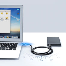 Заредете изображение във визуализатора на галерията – Ugreen USB cable - USB 2.0 480Mb/s 0.25m black (US102)
