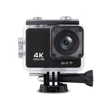 Заредете изображение във визуализатора на галерията – DV8500 4K Wi-Fi 16Mpx sports camera waterproof wide angle + accessories - black
