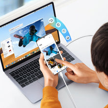 Заредете изображение във визуализатора на галерията – Ugreen US562 USB-C / USB-C PD cable 100W 0.5m - white
