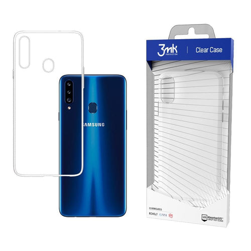 Samsung Galaxy A20s - 3mk Clear Case - TopMag