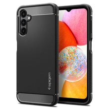 Заредете изображение във визуализатора на галерията – SPIGEN Rugged Armor case for SAMSUNG A14 4G / LTE matte black
