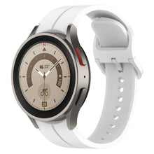Заредете изображение във визуализатора на галерията – Wristband for smartwatch SAMSUNG WATCH 4/5 white (1)
