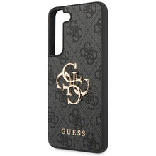 Заредете изображение във визуализатора на галерията – Guess GUHCS23S4GMGGR S23 S911 grey/grey hardcase 4G Big Metal Logo
