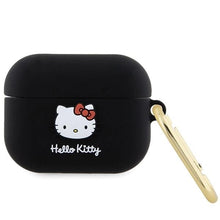 Заредете изображение във визуализатора на галерията – Hello Kitty Silicone 3D Kitty Head case for AirPods Pro - black
