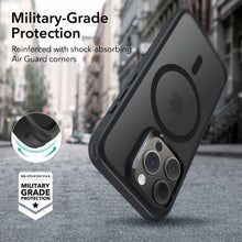 Заредете изображение във визуализатора на галерията – ESR CH HALOLOCK MAGSAFE IPHONE 15 PRO MAX FROSTED BLACK
