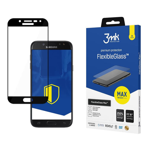 Samsung Galaxy J5 2017 Black - 3mk FlexibleGlass Max™ - TopMag
