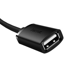 Заредете изображение във визуализатора на галерията – Extension cable USB 2.0 0.5m Baseus AirJoy Series - black
