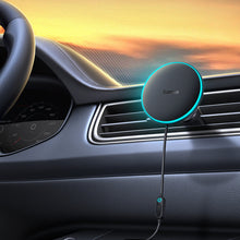 Заредете изображение във визуализатора на галерията – MagSafe 15W USB C 25W Baseus CW01 inductive car charger - black
