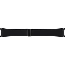Заредете изображение във визуализатора на галерията – D-Buckle eco-leather strap for Samsung Galaxy Watch 6 / Samsung Galaxy Watch 6 Classic - black
