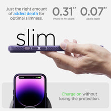 Заредете изображение във визуализатора на галерията – Spigen LIQUID AIR IPHONE 14 PRO DEEP PURPLE
