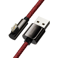Заредете изображение във визуализатора на галерията – Baseus Legend Mobile Game Elbow Cable USB - Lightning 2,4A 1m red (CACS000109)
