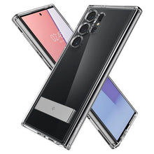 Заредете изображение във визуализатора на галерията – Spigen Ultra Hybrid S case for Samsung Galaxy S24 Ultra - transparent

